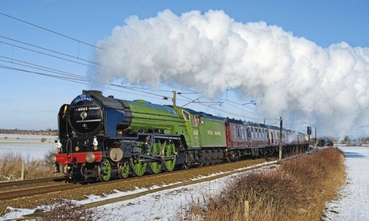 Shot of the 60163 Tornado.