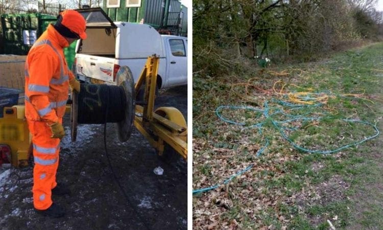 Cable thefts