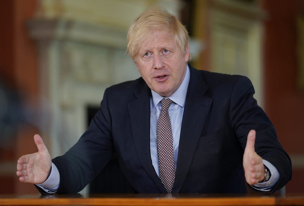 Prime Minister Boris Johnson. NUMBER 10/CREATIVE COMMONS