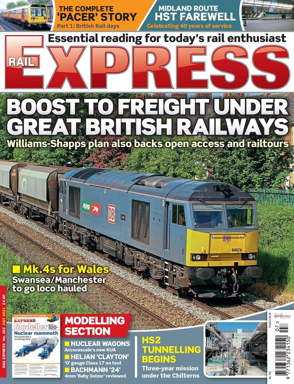 PREVIEW JULY ISSUE OF RAIL EXPRESS MAGAZINE Rail Express